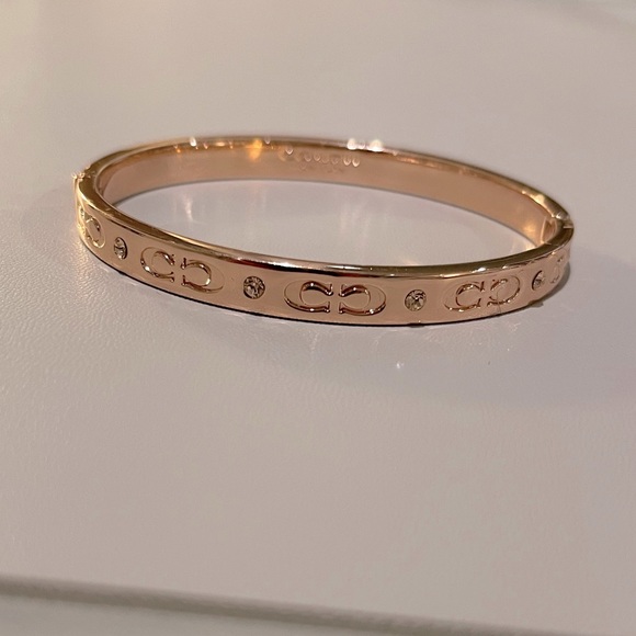 NEW Coach Rose Gold Signature Bracelet - Picture 2 of 8